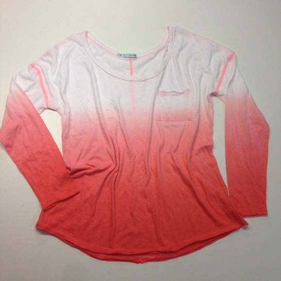 Maurices Tops - 5/$15 Ombre Long Sleeve Tee GUC